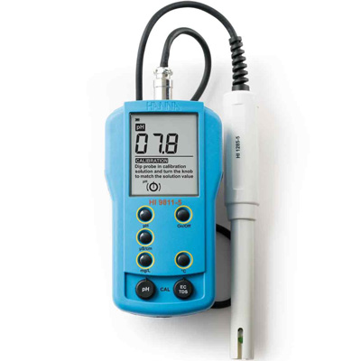 哈纳沃德微电脑pH-EC-TDS-℃测定仪HI9811-5