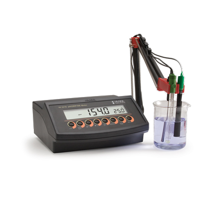 哈纳沃德微电脑 pH-ORP-ISE-oC/oF 测定仪HI2216